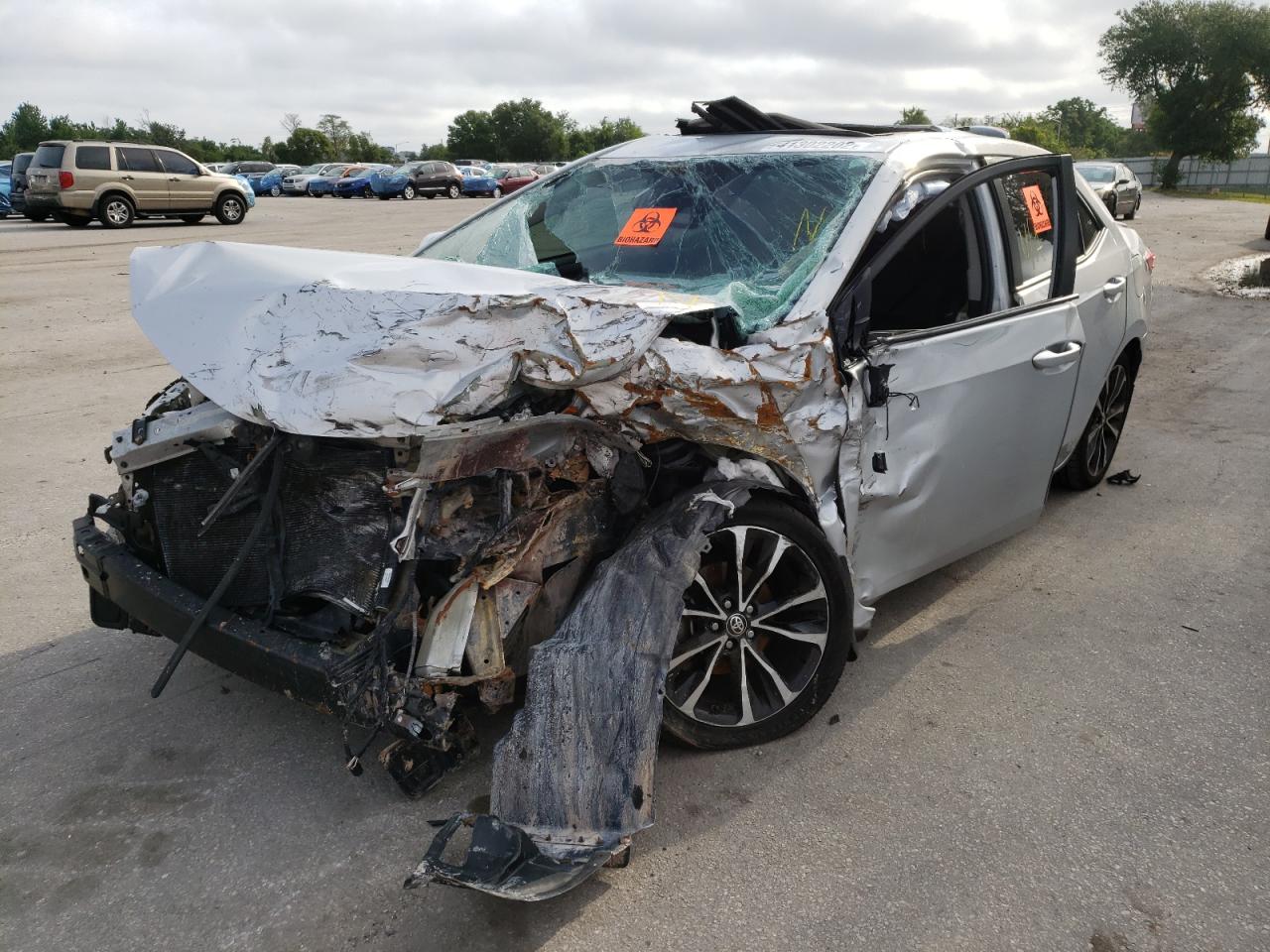 Photo 2 from auction – 2018 TOYOTA COROLLA L with VIN 5YFBURHE5JP794857
