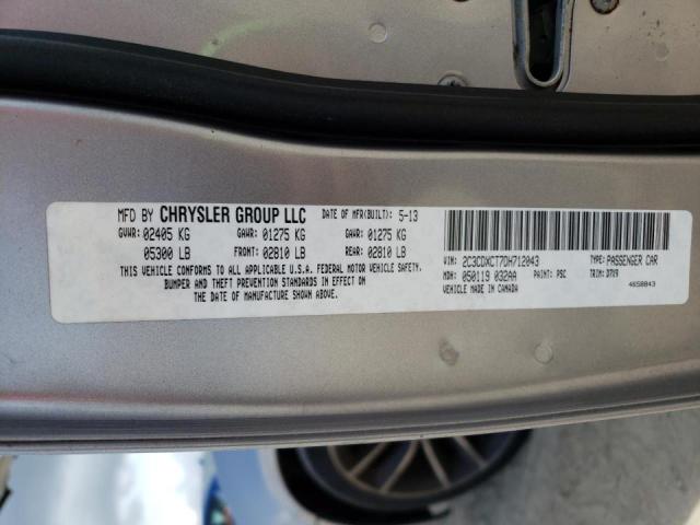 Photo 10 from auction – 2013 DODGE CHARGER R/ with VIN 2C3CDXCT7DH712043