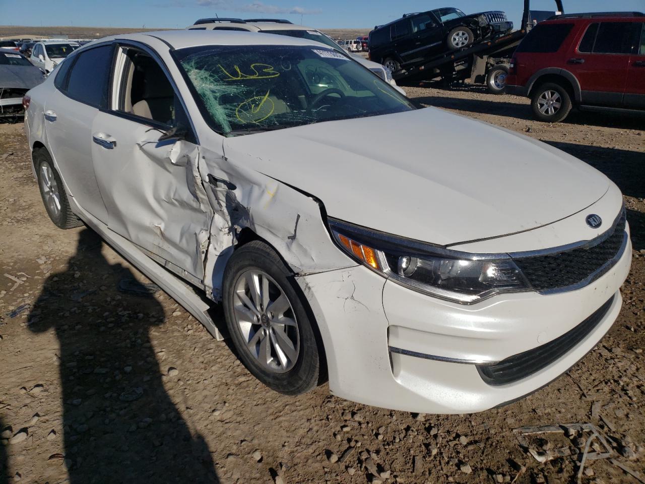 Photo 1 from auction – 2016 KIA OPTIMA LX with VIN KNAGT4L36G5102724