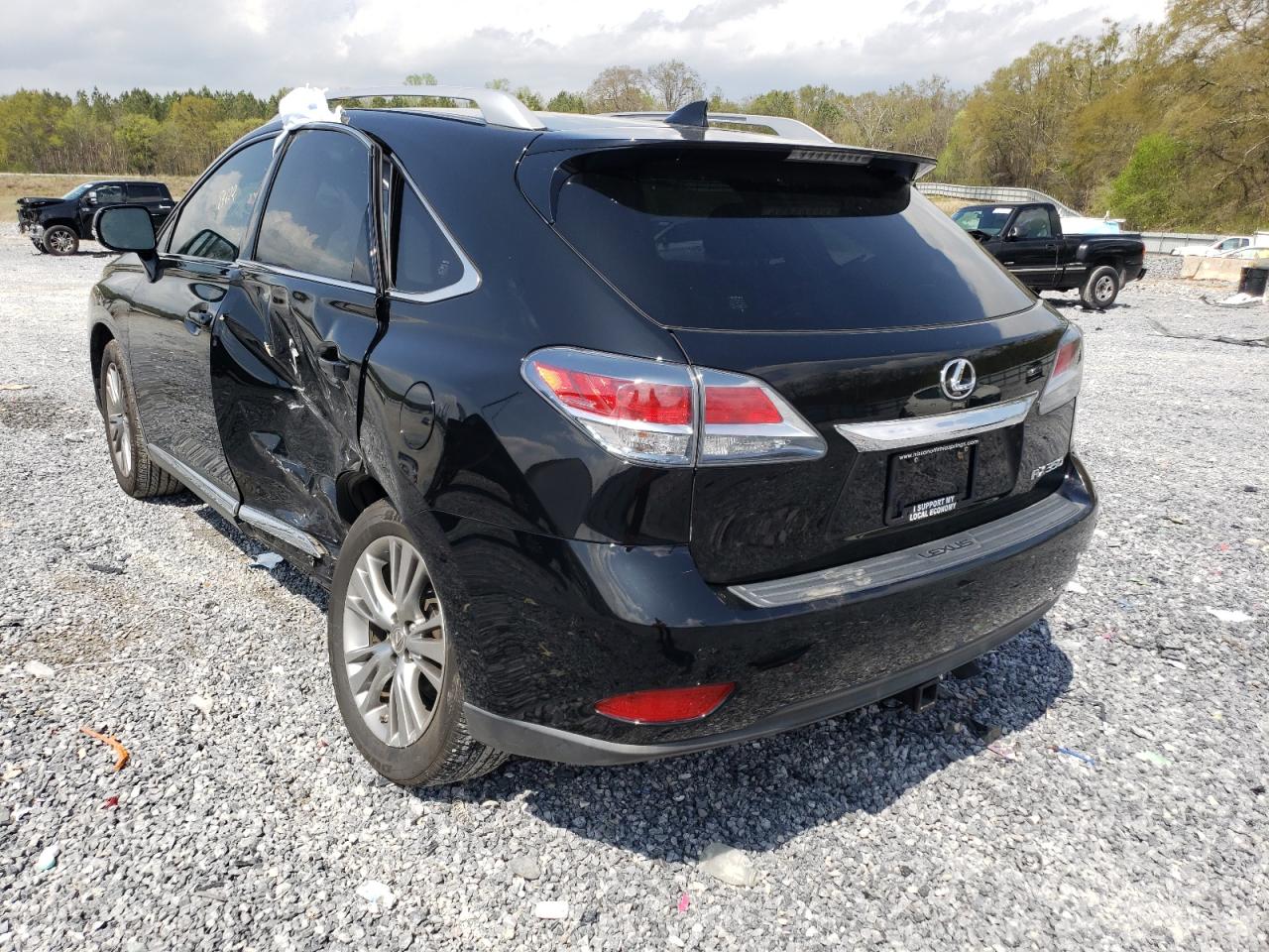 Photo 3 from auction – 2014 LEXUS RX 350 with VIN JTJZK1BAXE2013800