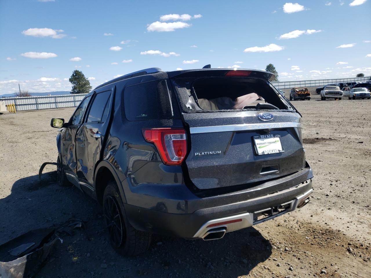 Photo 3 from auction – 2017 FORD EXPLORER P with VIN 1FM5K8HT4HGB92423