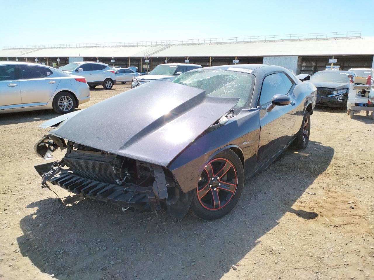 Photo 2 from auction – 2014 DODGE CHALLENGER with VIN 2C3CDYAG2EH208643