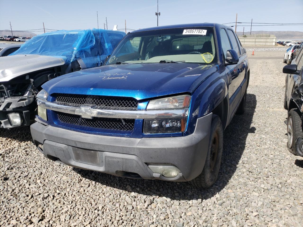 Photo 2 from auction – 2003 CHEVROLET AVALANCHE with VIN 3GNEK13T33G210689