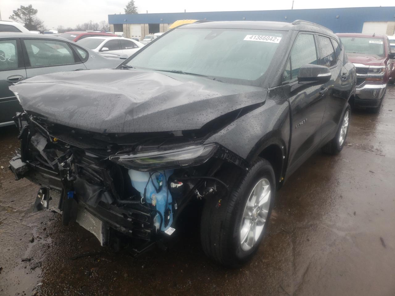 Photo 2 from auction – 2021 CHEVROLET BLAZER 2LT with VIN 3GNKBCRS9MS540784