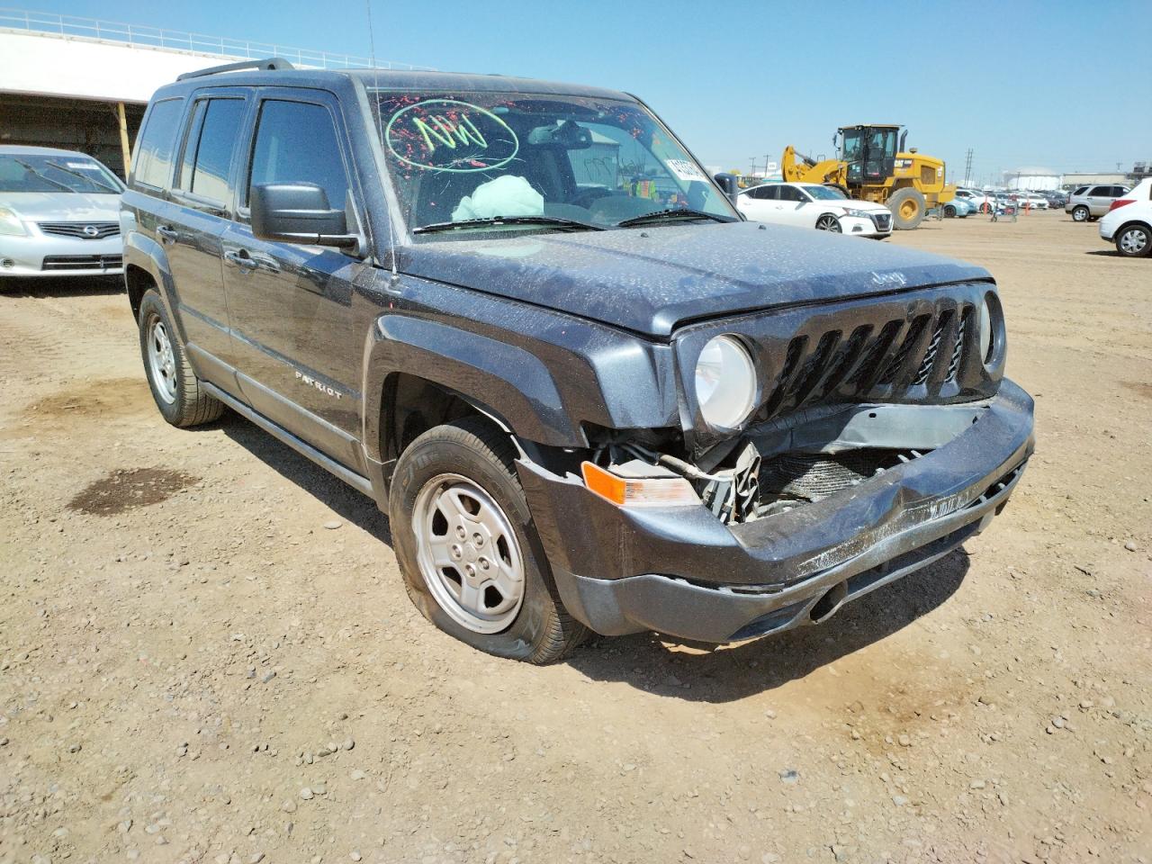 Photo 9 from auction – 2014 JEEP PATRIOT SP with VIN 1C4NJPBB3ED671088