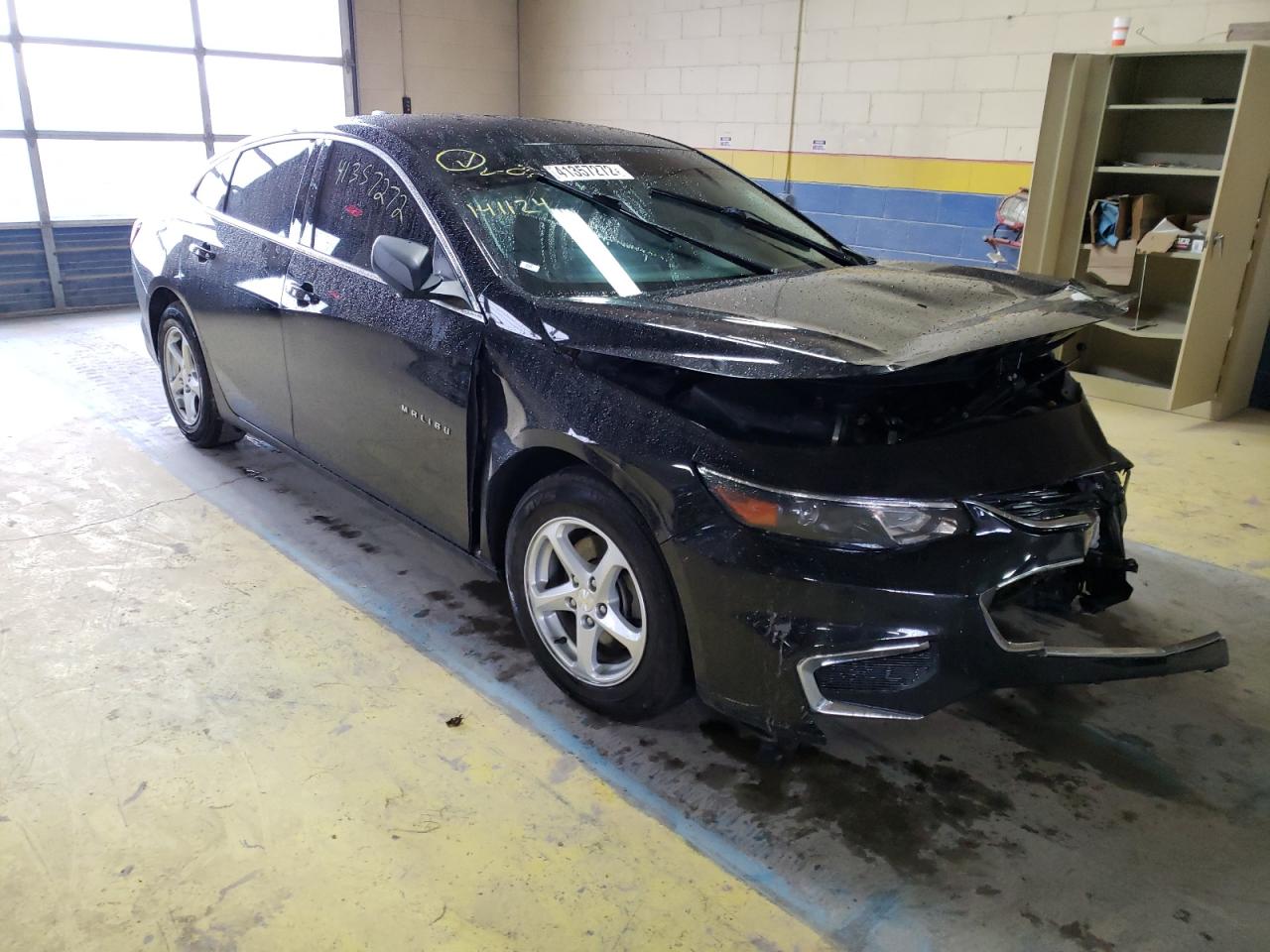 CHEVROLET MALIBU LS 2017 with VIN 1G1ZB5ST9HF141124 - Photo from auction