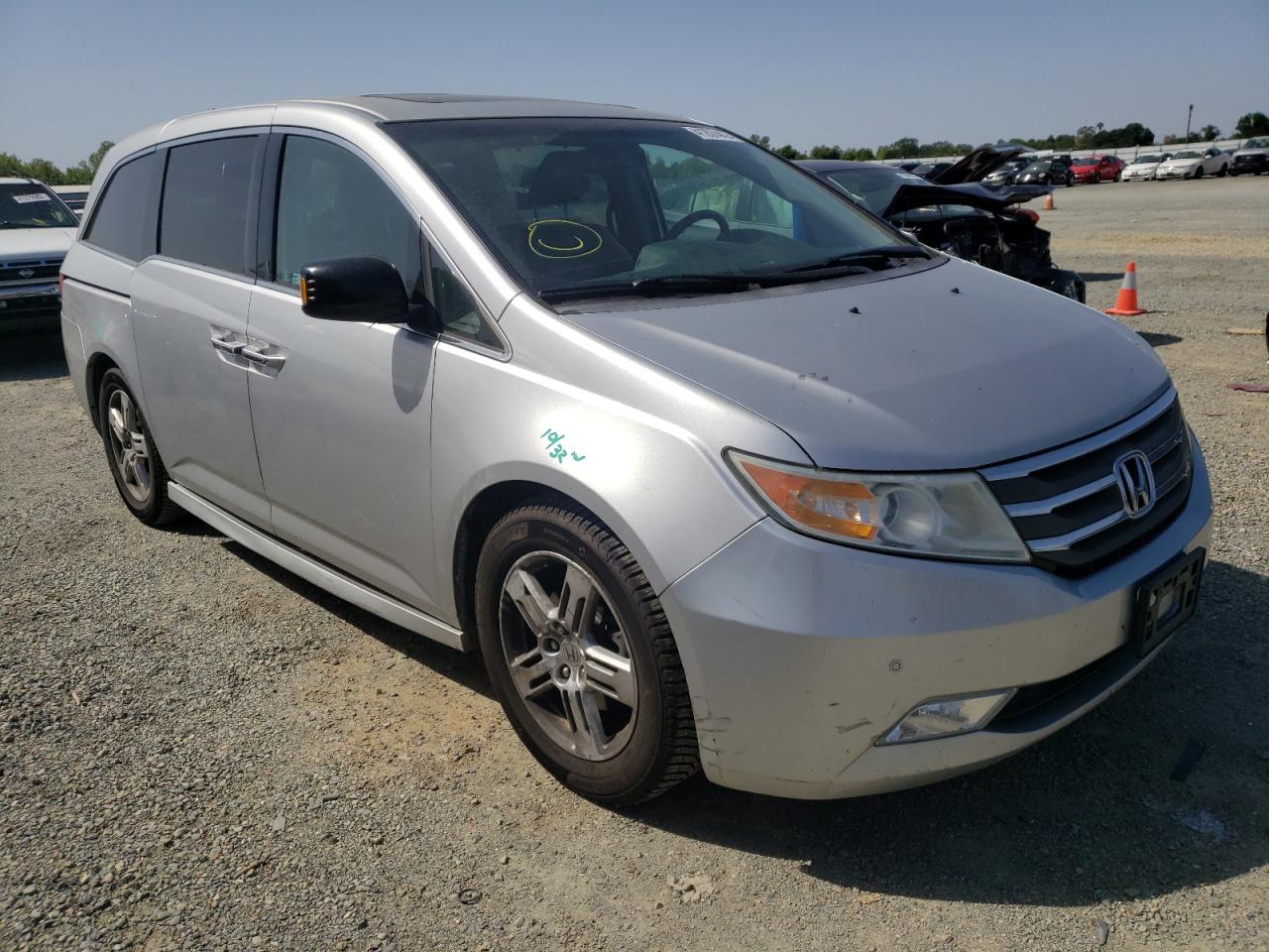 HONDA ODYSSEY TO 2012 with VIN 5FNRL5H93CB140032 - Photo from auction