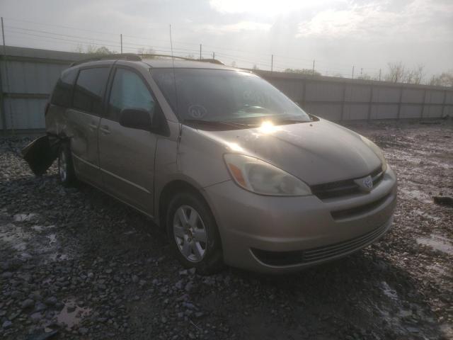 TOYOTA SIENNA CE 2004 with VIN 5TDZA23C94S166042 - Photo from auction