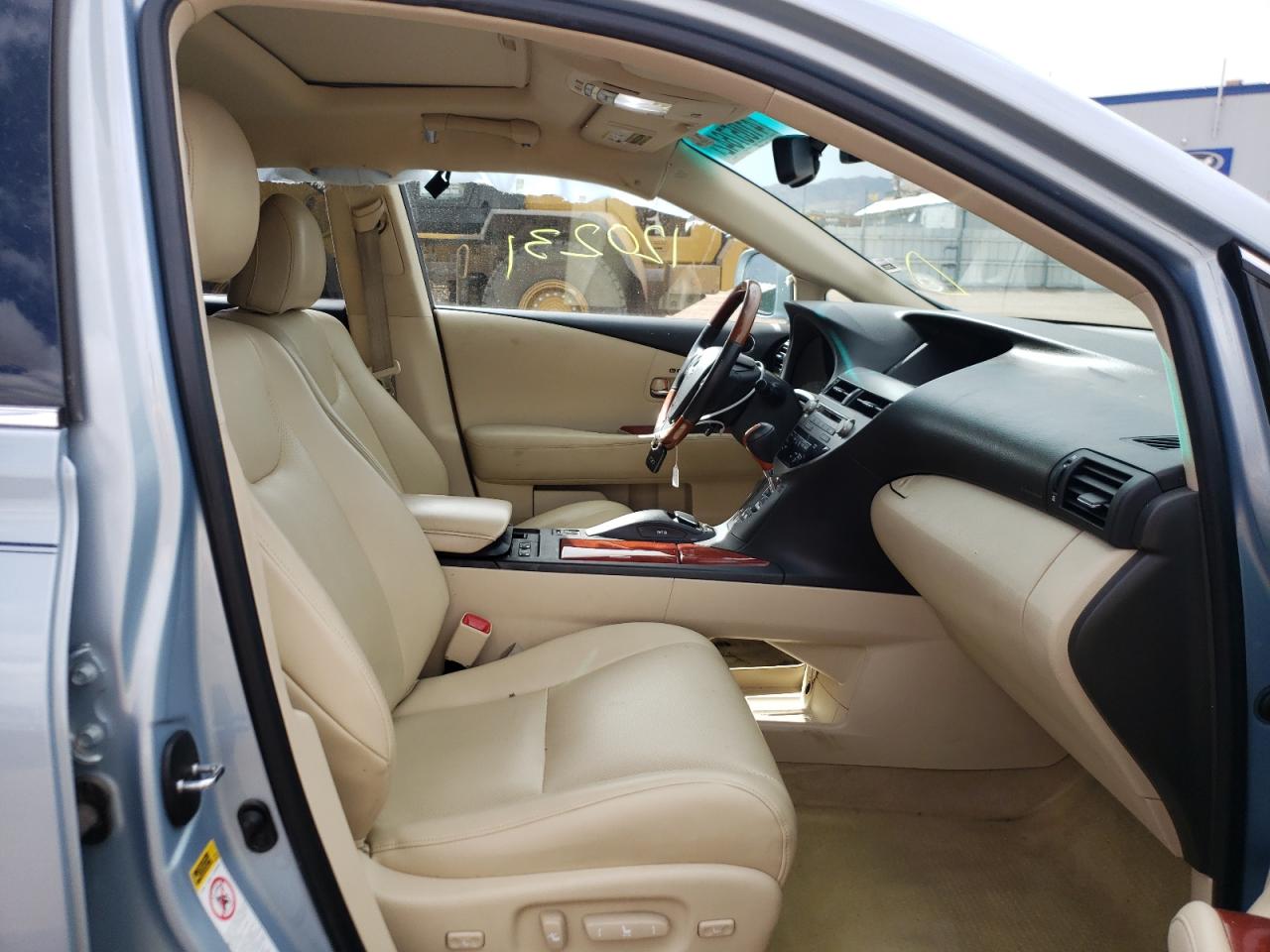 Photo 5 from auction – 2012 LEXUS RX 350 with VIN JTJBK1BA8C2442786