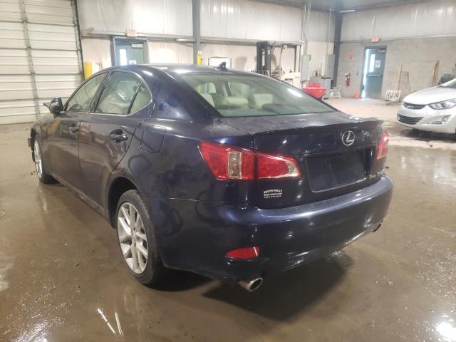 Photo 3 from auction – 2012 LEXUS IS 250 with VIN JTHCF5C28C5053217