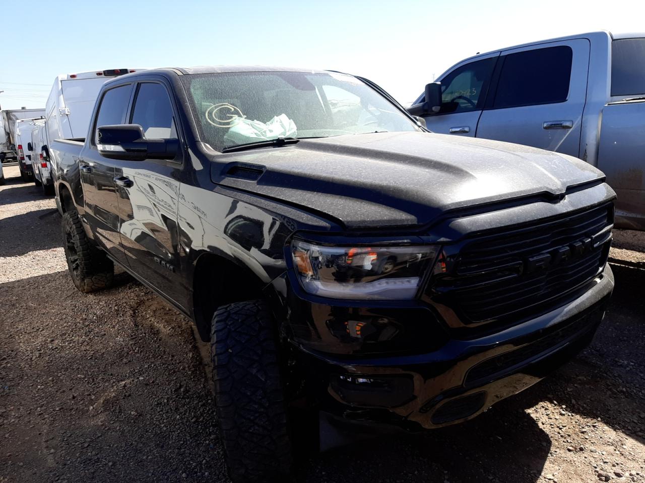 RAM 1500 BIG H 2021 with VIN 1C6SRFFT6MN701628 - Photo from auction