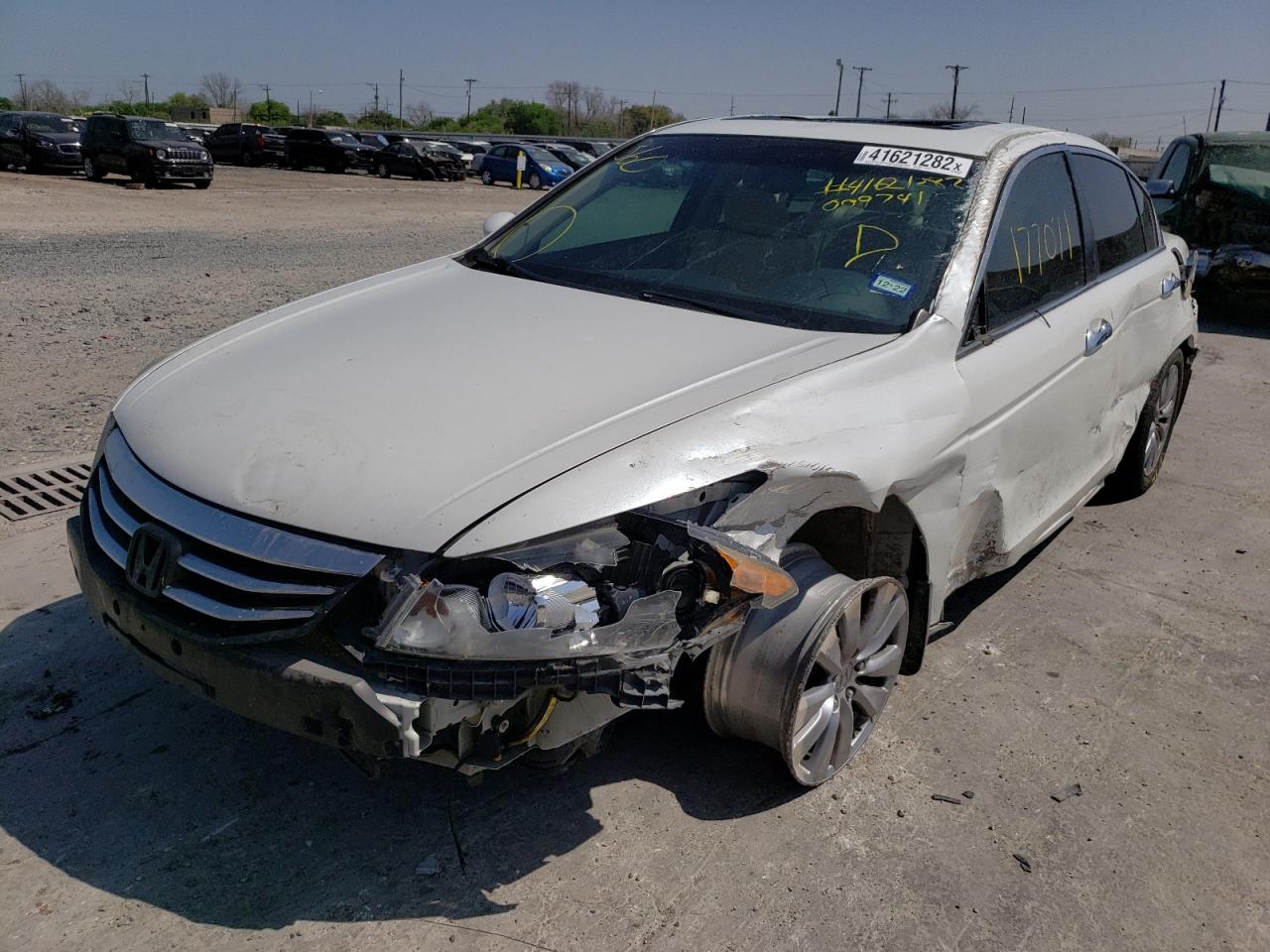 Photo 2 from auction – 2012 HONDA ACCORD EXL with VIN 1HGCP3F89CA009741