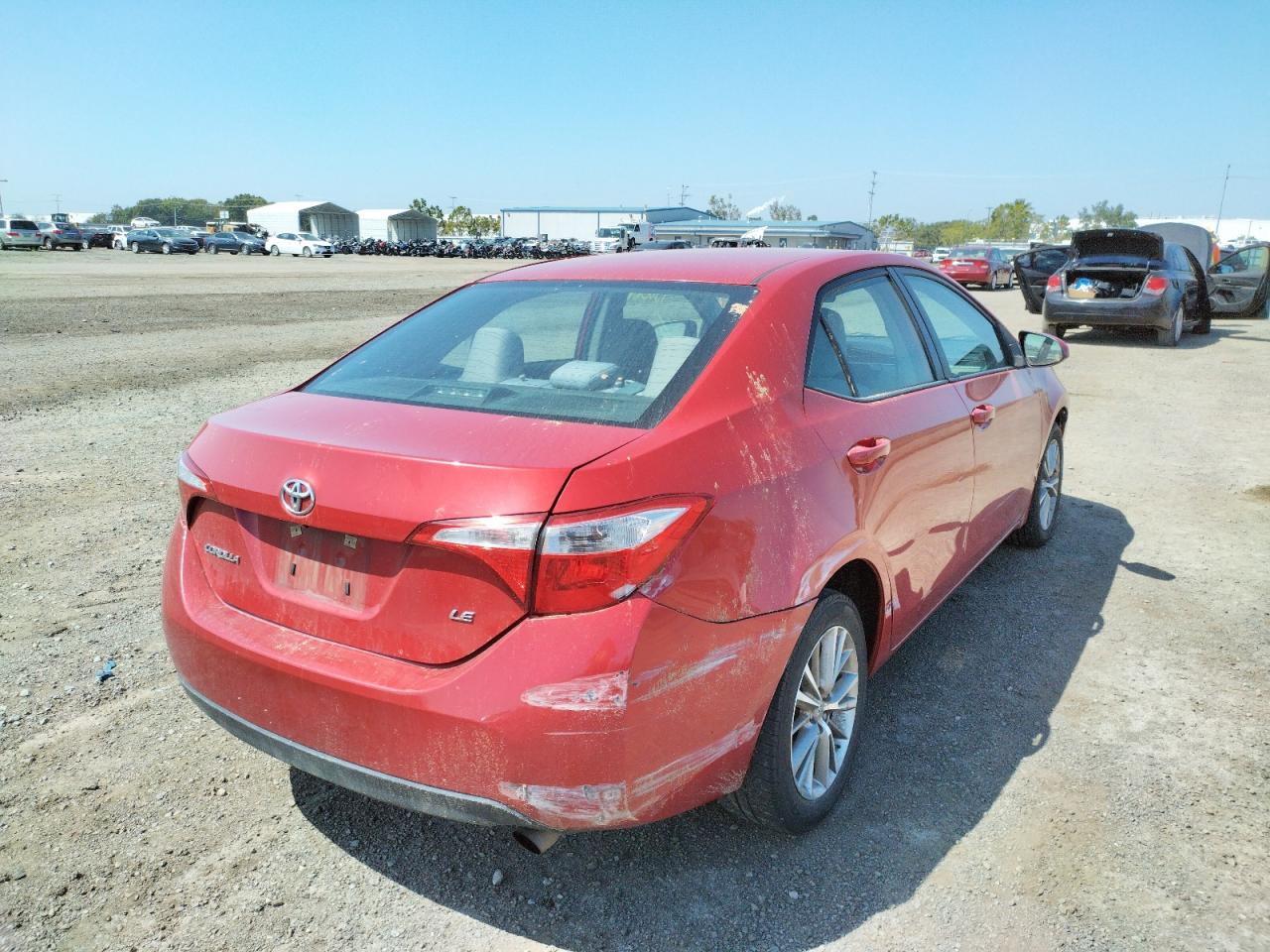 Photo 4 from auction – 2014 TOYOTA COROLLA L with VIN 5YFBURHE4EP027099