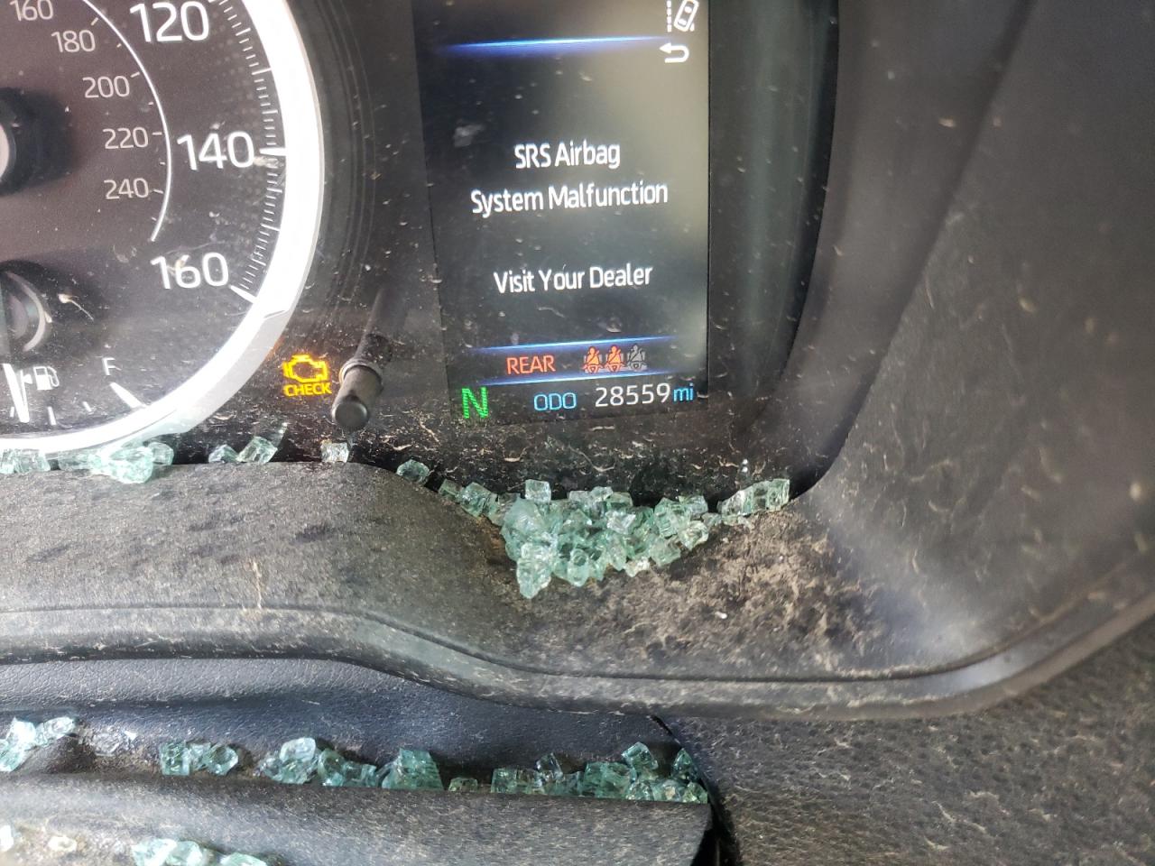 Photo 8 from auction – 2021 TOYOTA COROLLA LE with VIN 5YFEPMAE5MP219227