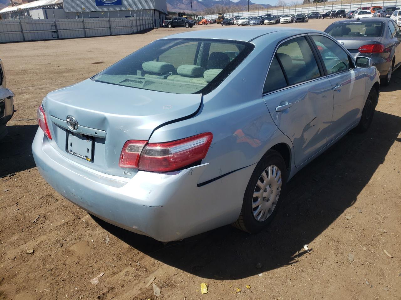Photo 4 from auction – 2007 TOYOTA CAMRY CE with VIN 4T1BE46K37U725276
