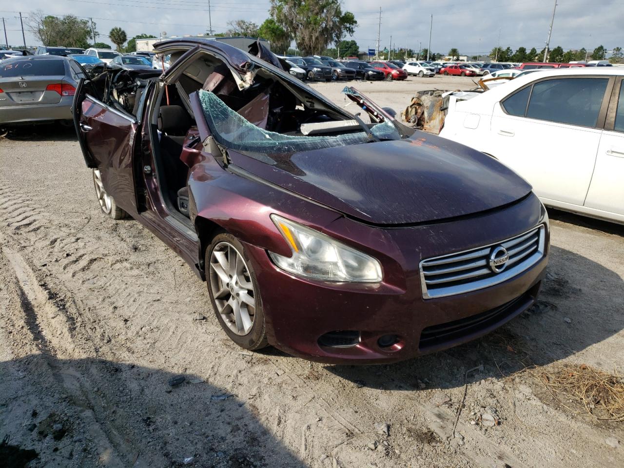 Фото 1 с аукциона – 2014 NISSAN MAXIMA S с VIN 1N4AA5AP2EC497607
