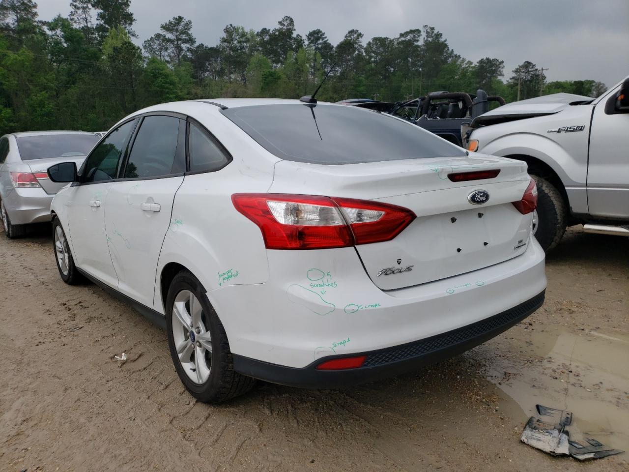 Photo 3 from auction – 2014 FORD FOCUS SE with VIN 1FADP3F24EL359872