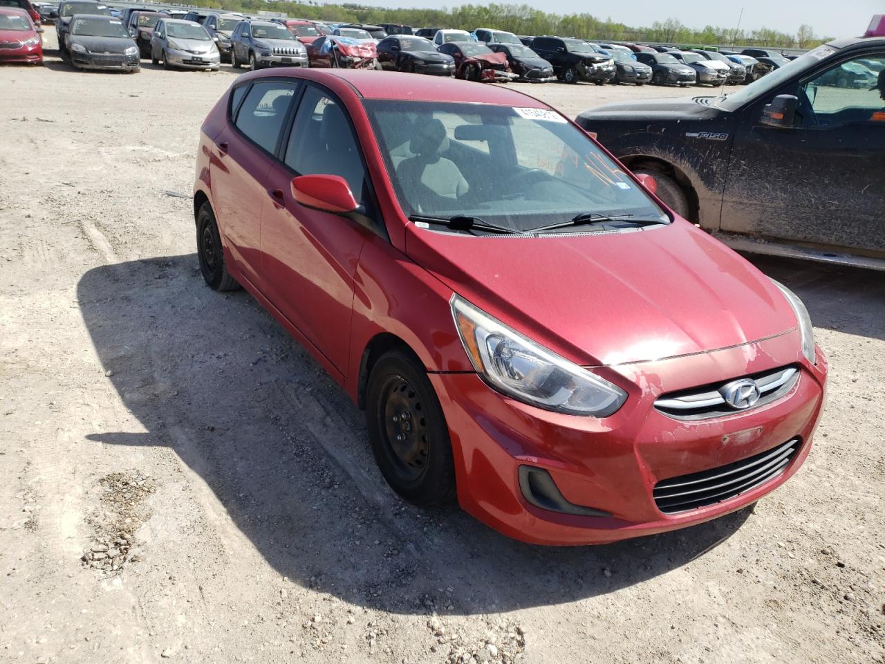 HYUNDAI ACCENT SE 2016 with VIN KMHCT5AE4GU248617 - Photo from auction