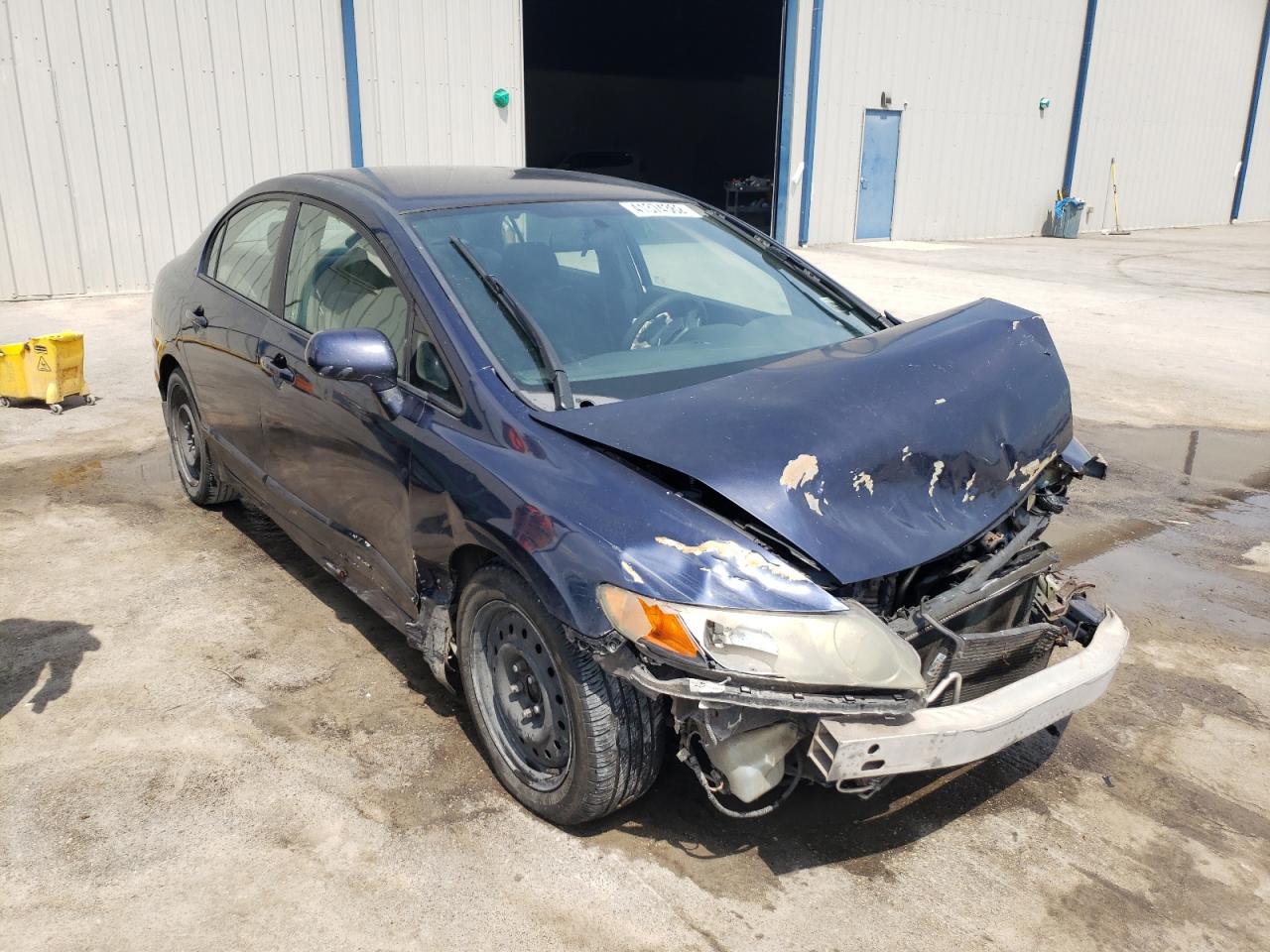 Photo 1 from auction – 2008 HONDA CIVIC LX with VIN 2HGFA16538H527006