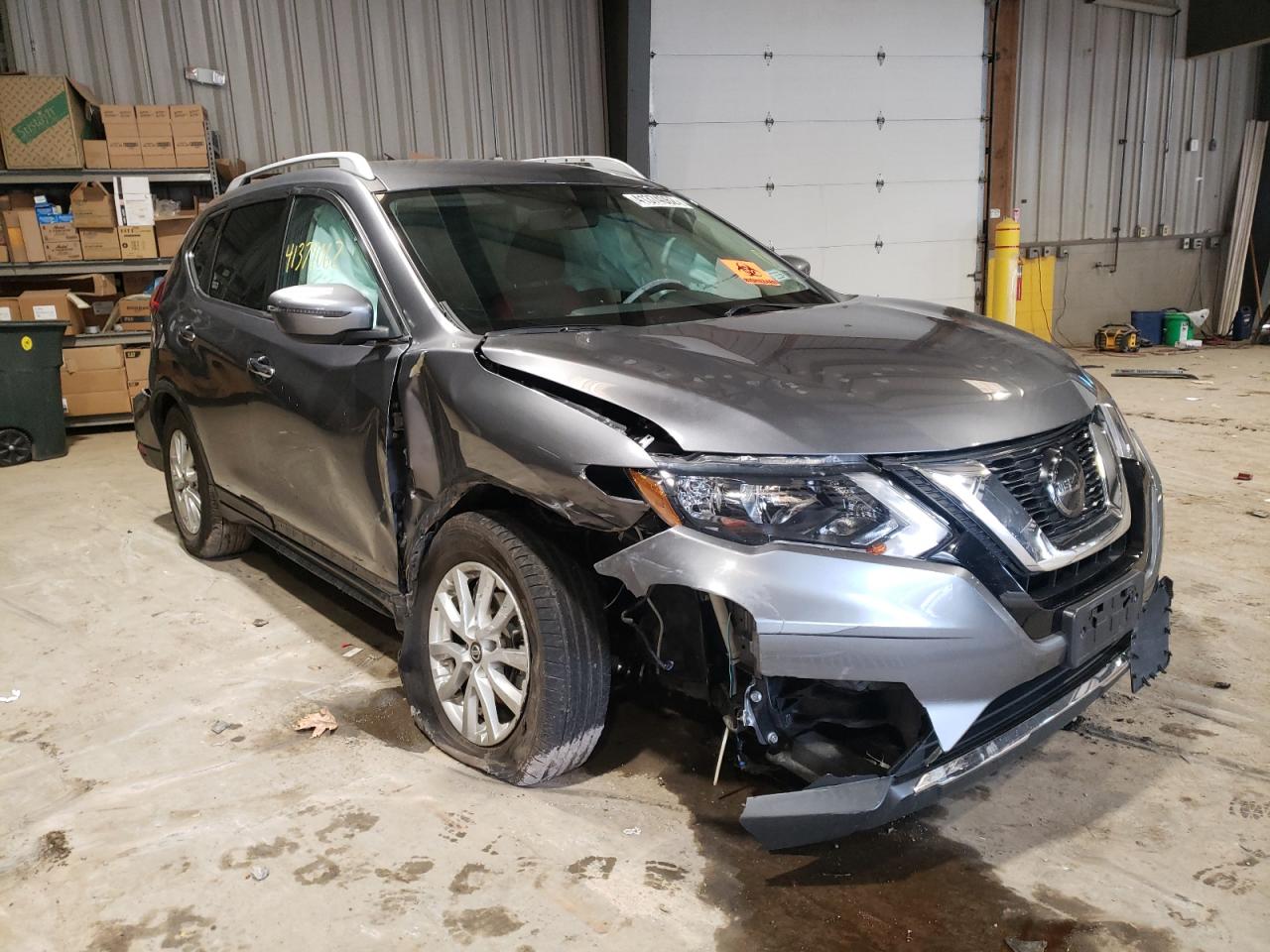 NISSAN ROGUE S 2018 with VIN KNMAT2MV4JP619254 - Photo from auction