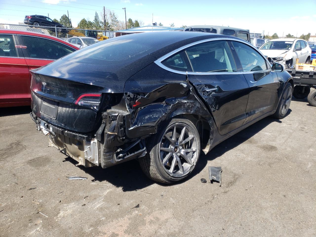 Photo 4 from auction – 2019 TESLA MODEL 3 with VIN 5YJ3E1EA4KF361645