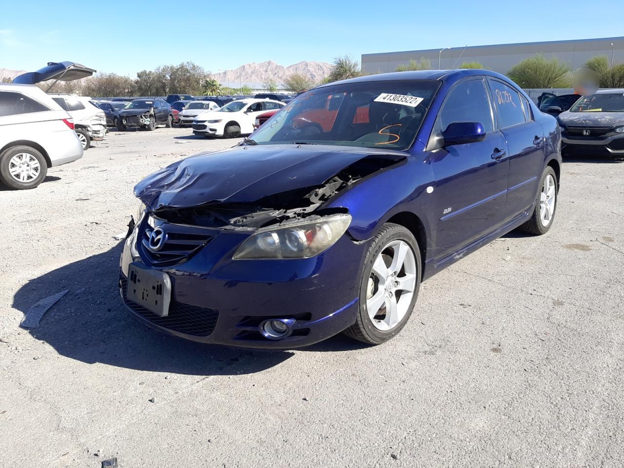 Photo 2 from auction – 2004 MAZDA 3 S with VIN JM1BK323841189086