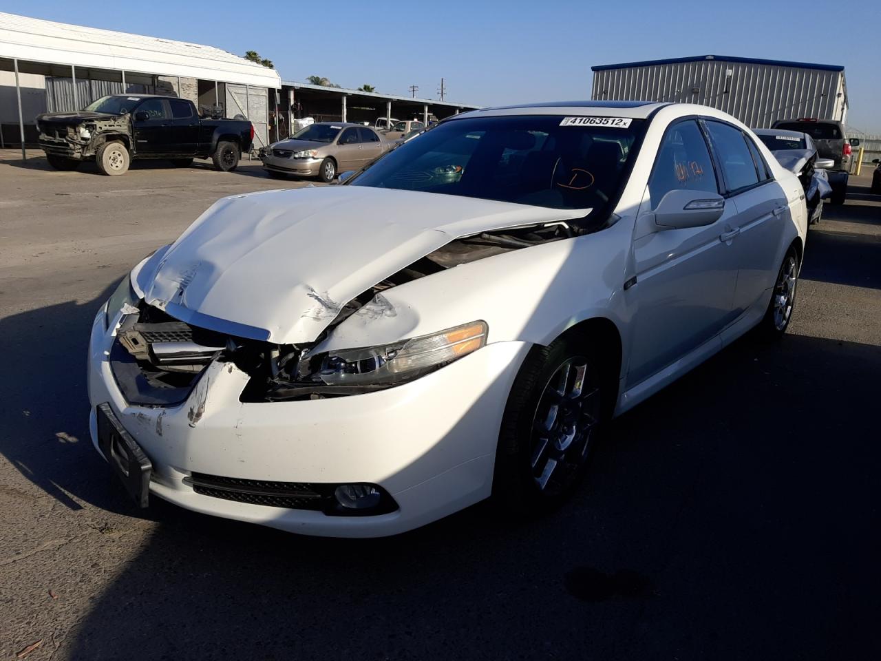 Photo 2 from auction – 2007 ACURA TL TYPE S with VIN 19UUA76597A007710