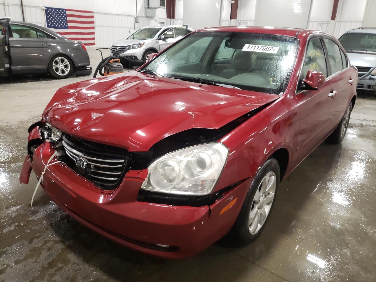 Photo 2 from auction – 2008 KIA OPTIMA LX with VIN KNAGE123385214456