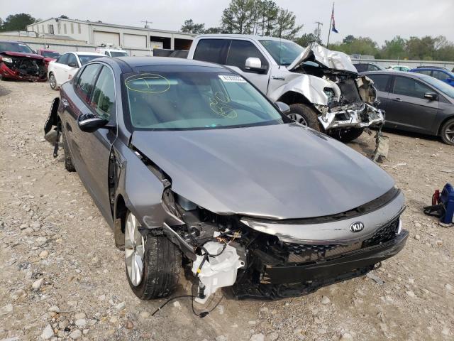 KIA OPTIMA EX 2017 with VIN 5XXGU4L36HG127376 - Photo from auction