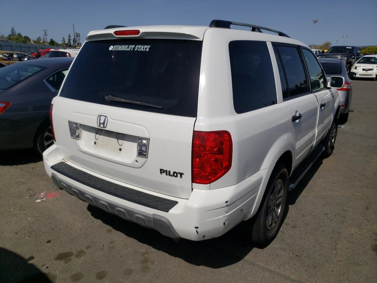 Photo 4 from auction – 2003 HONDA PILOT EXL with VIN 2HKYF18653H585391