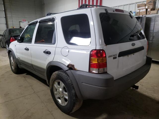 Photo 3 from auction – 2002 FORD ESCAPE XLT with VIN 1FMYU03112KA43485