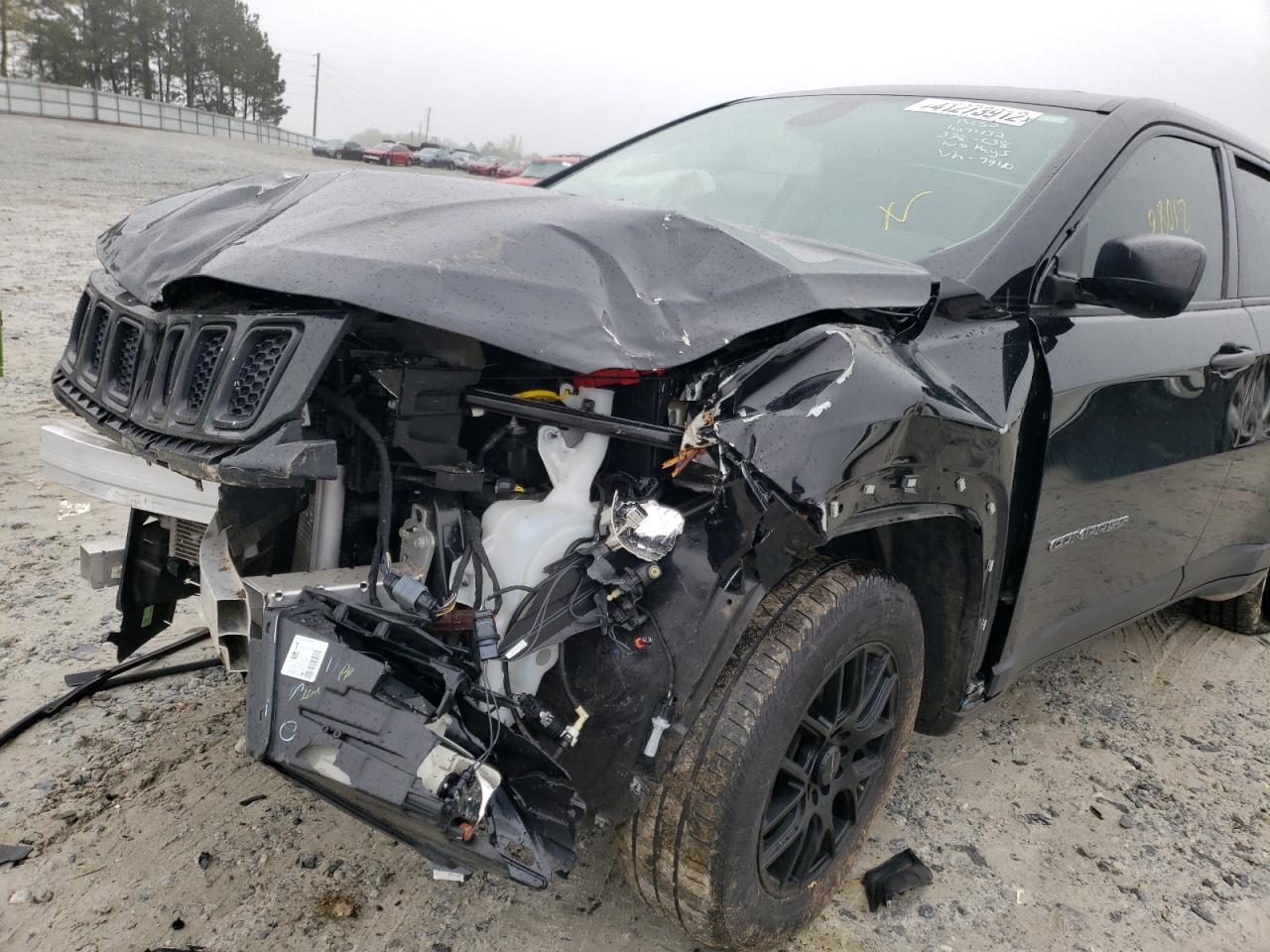Photo 9 from auction – 2021 JEEP COMPASS SP with VIN 3C4NJCABXMT507940