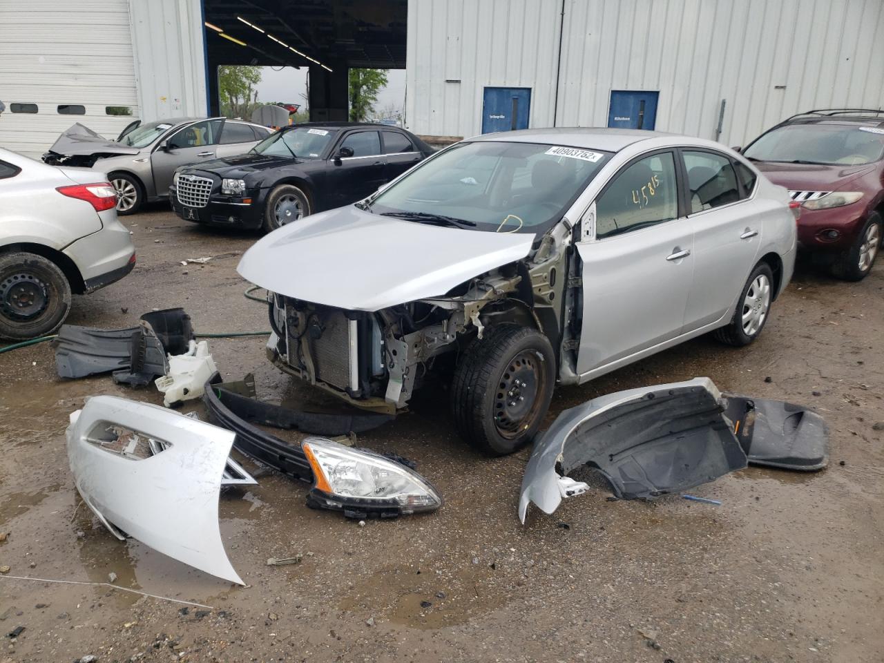 Photo 2 from auction – 2013 NISSAN SENTRA S with VIN 1N4AB7AP8DN904468
