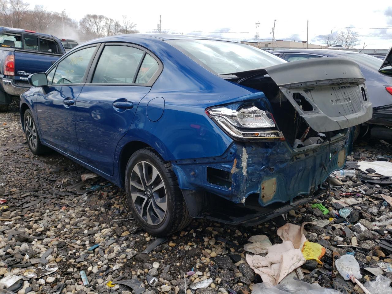 Photo 3 from auction – 2014 HONDA CIVIC EX with VIN 2HGFB2F89EH546636