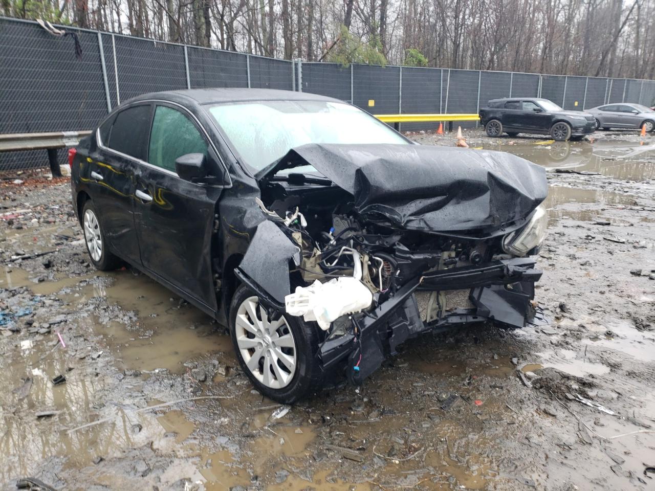 NISSAN SENTRA S 2017 with VIN 3N1AB7AP3HY303605 - Photo from auction