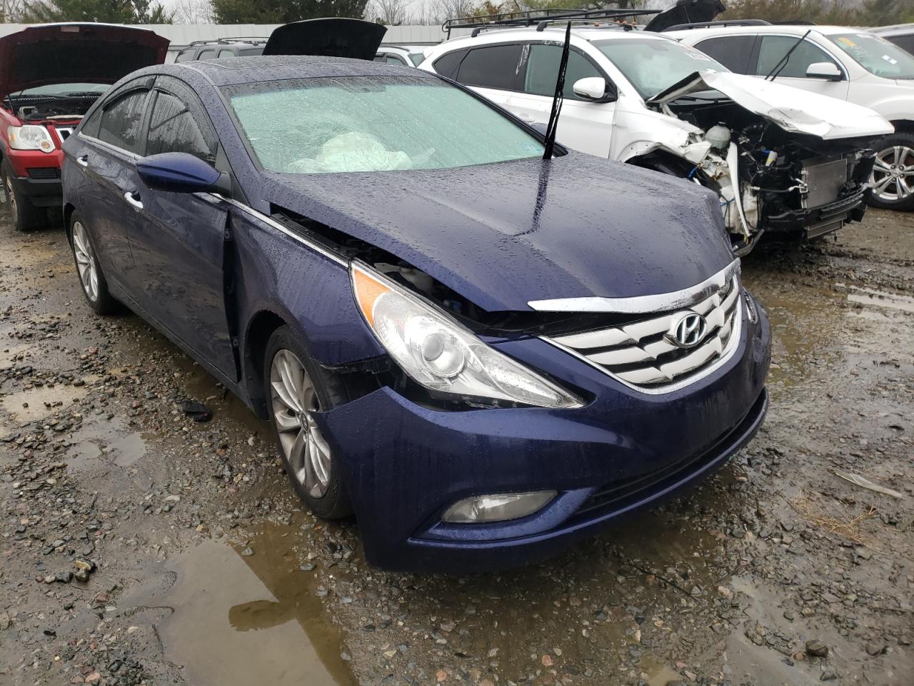 HYUNDAI SONATA SE 2013 with VIN 5NPEC4AC9DH669311 - Photo from auction