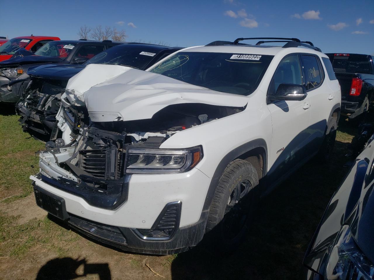 Photo 2 from auction – 2021 GMC ACADIA AT4 with VIN 1GKKNLLS6MZ226509