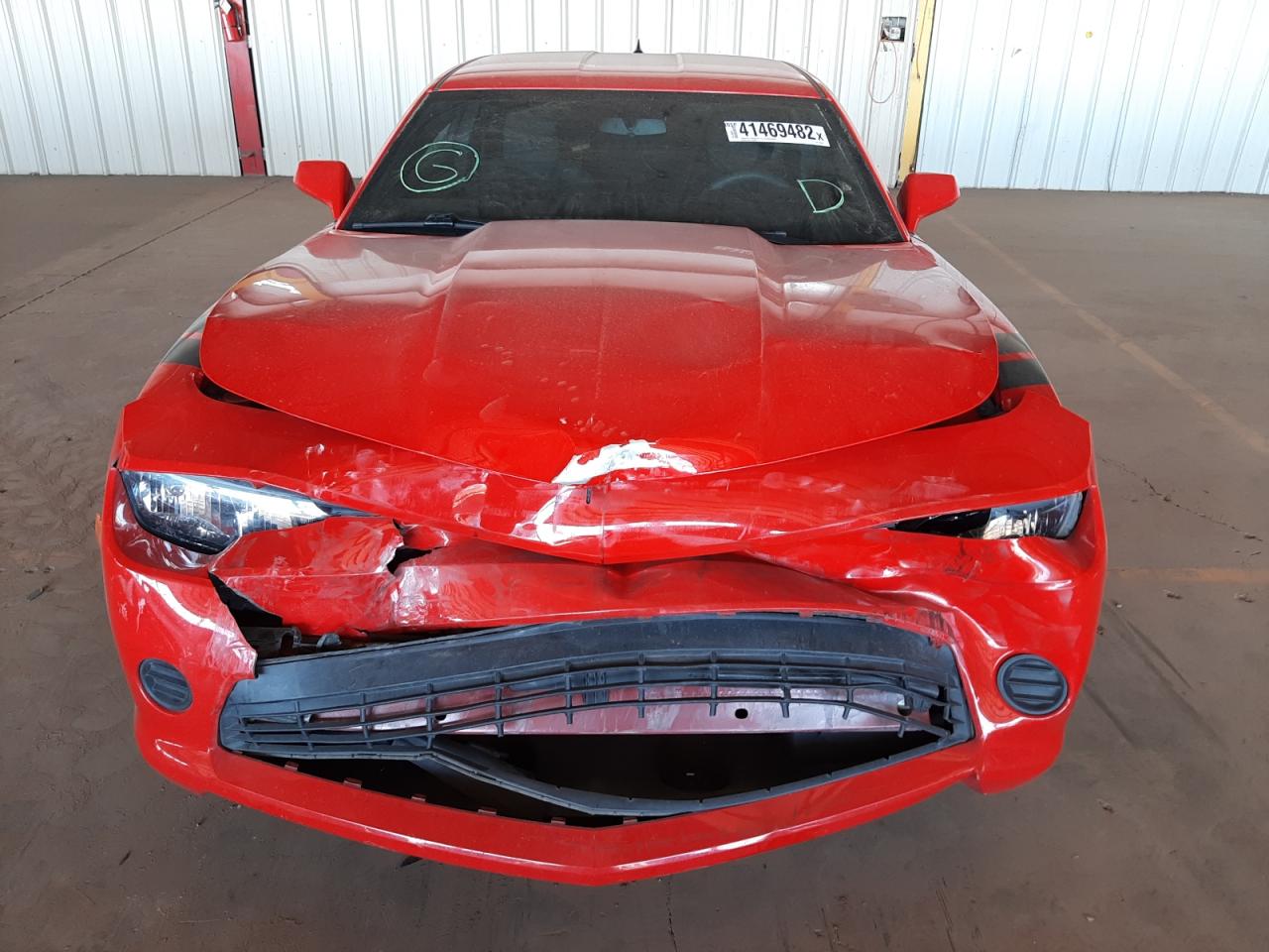 Photo 9 from auction – 2014 CHEVROLET CAMARO with VIN 2G1FA1E33E9321858