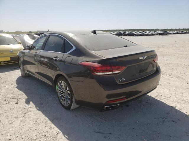 Photo 3 from auction – 2017 GENESIS G80 BASE with VIN KMHGN4JE1HU175665