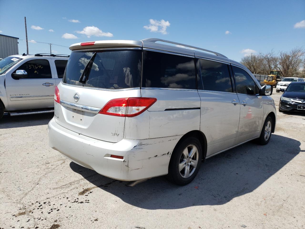 Photo 4 from auction – 2012 NISSAN QUEST S with VIN JN8AE2KPXC9048900