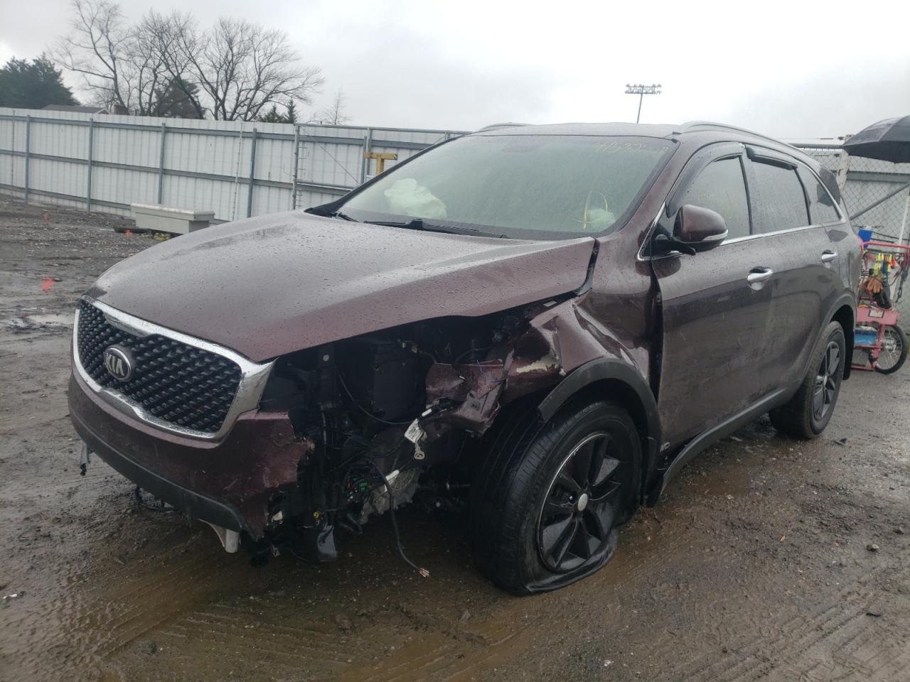 Photo 2 from auction – 2016 KIA SORENTO LX with VIN 5XYPGDA37GG070383