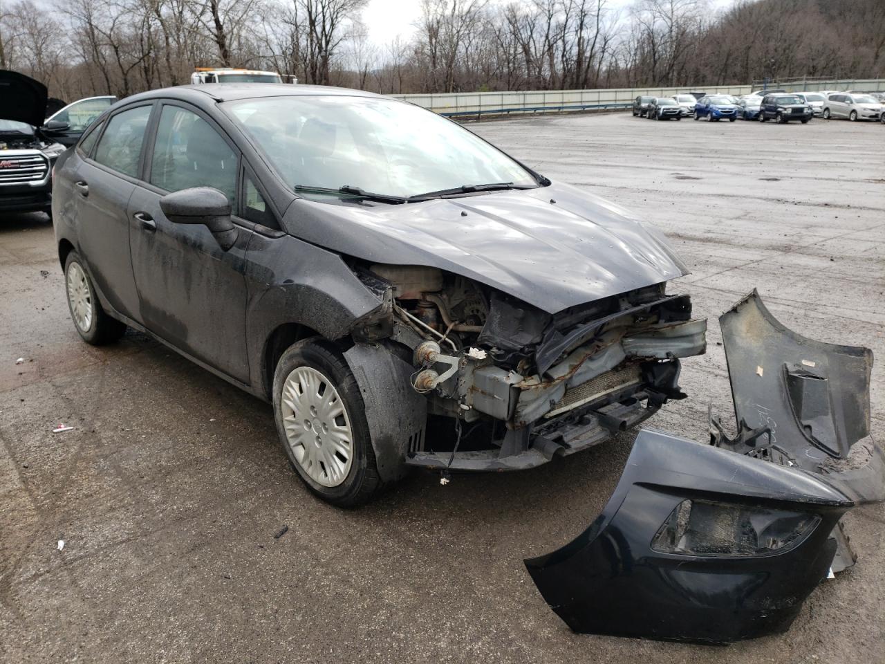 FORD FIESTA S 2014 with VIN 3FADP4AJ3EM189880 - Photo from auction