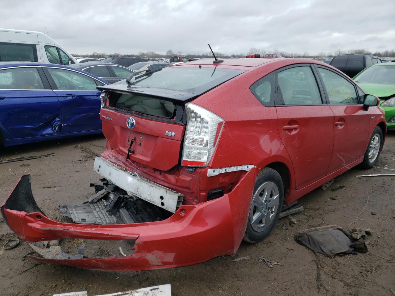 Photo 4 from auction – 2010 TOYOTA PRIUS with VIN JTDKN3DU3A1118144