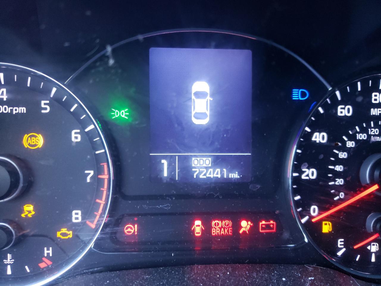 Photo 8 from auction – 2014 KIA FORTE EX with VIN KNAFX4A84E5099219