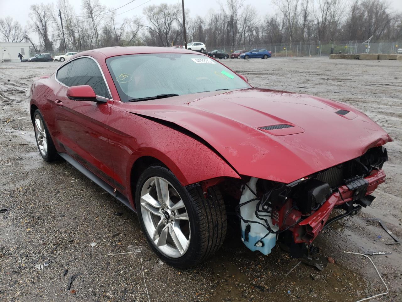 FORD MUSTANG 2018 with VIN 1FA6P8TH0J5126147 - Photo from auction