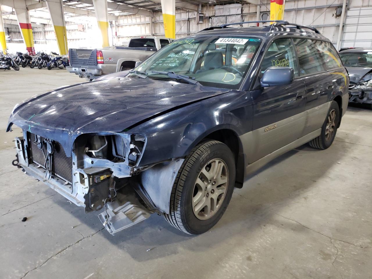 Photo 2 from auction – 2000 SUBARU LEGACY OUT with VIN 4S3BH6652Y7606538