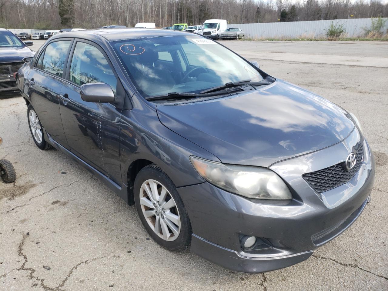 TOYOTA COROLLA BA 2009 with VIN 2T1BU40E19C147964 - Photo from auction