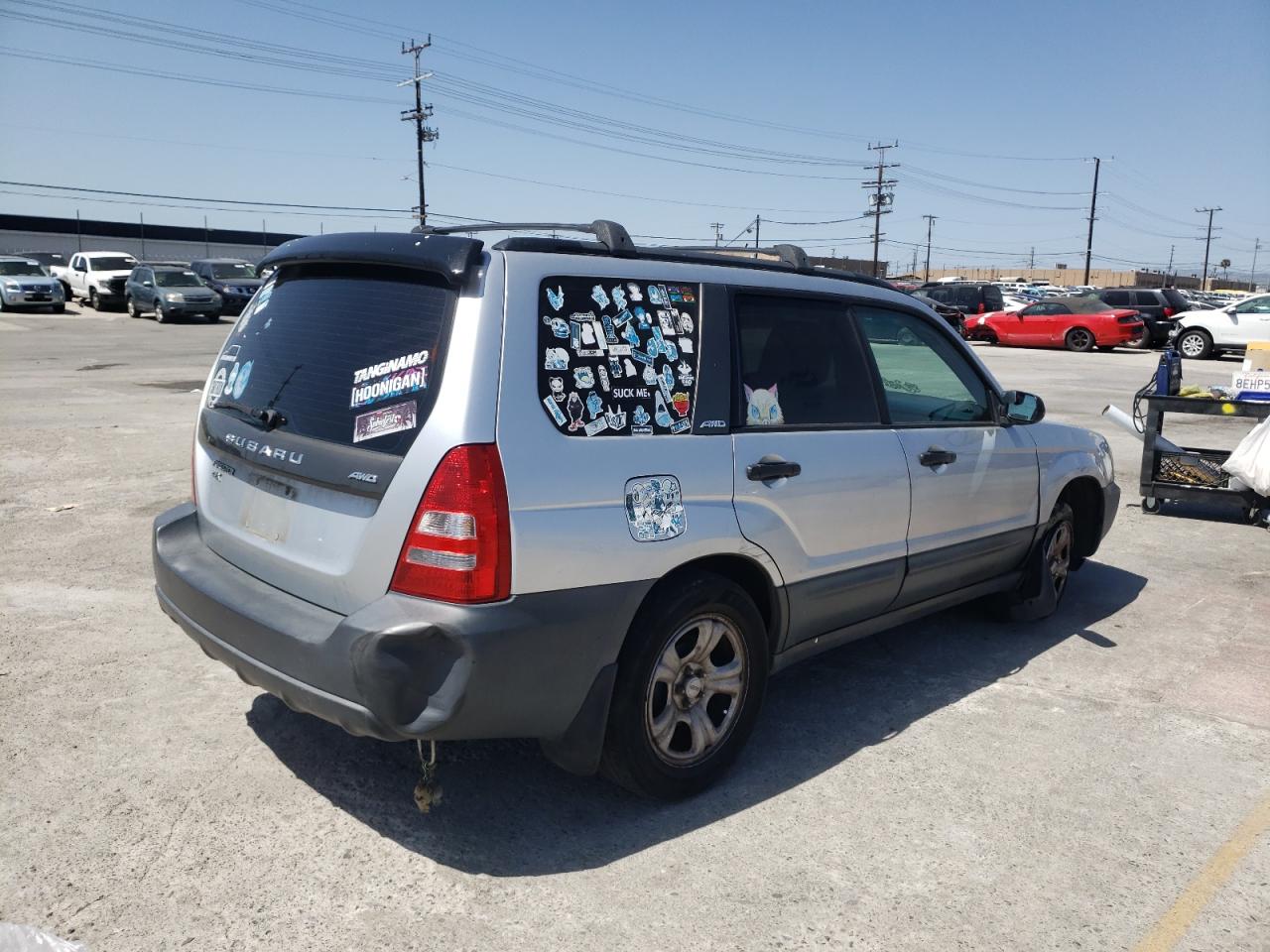 Photo 4 from auction – 2003 SUBARU FORESTER X with VIN JF1SG63683H704269