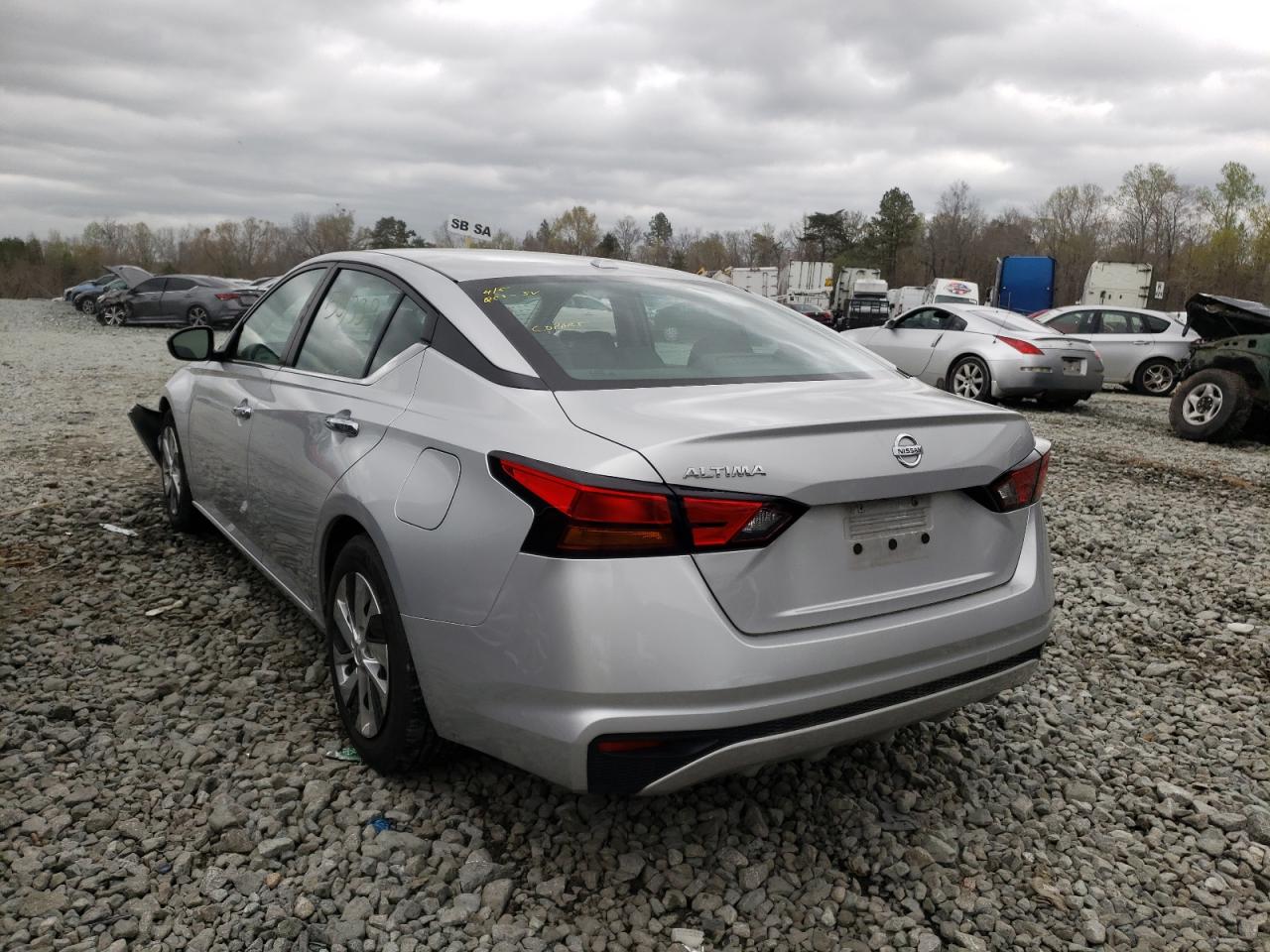Photo 3 from auction – 2020 NISSAN ALTIMA S with VIN 1N4BL4BV6LC218534