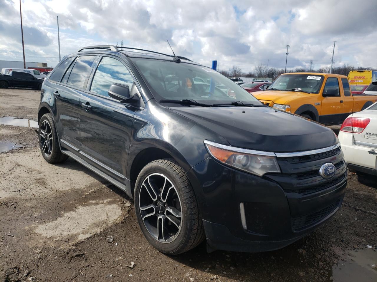 FORD EDGE SEL 2013 with VIN 2FMDK3J98DBB48066 - Photo from auction